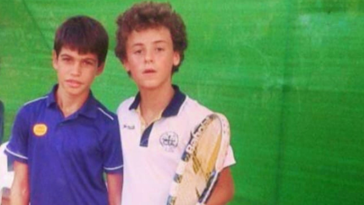 Carlos Alcaraz y Sergio Monte