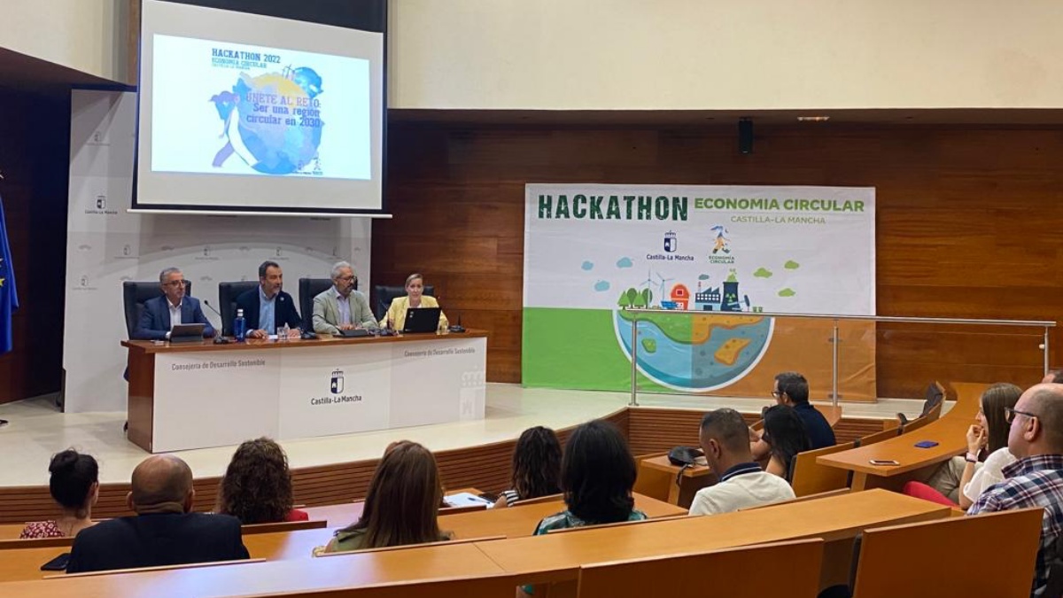 El Gobierno de Castilla-La Mancha organiza su segundo ‘Hackathon de Economía Circular’ en busca de soluciones innovadoras “para ser una región circular en 2030” / JCCM