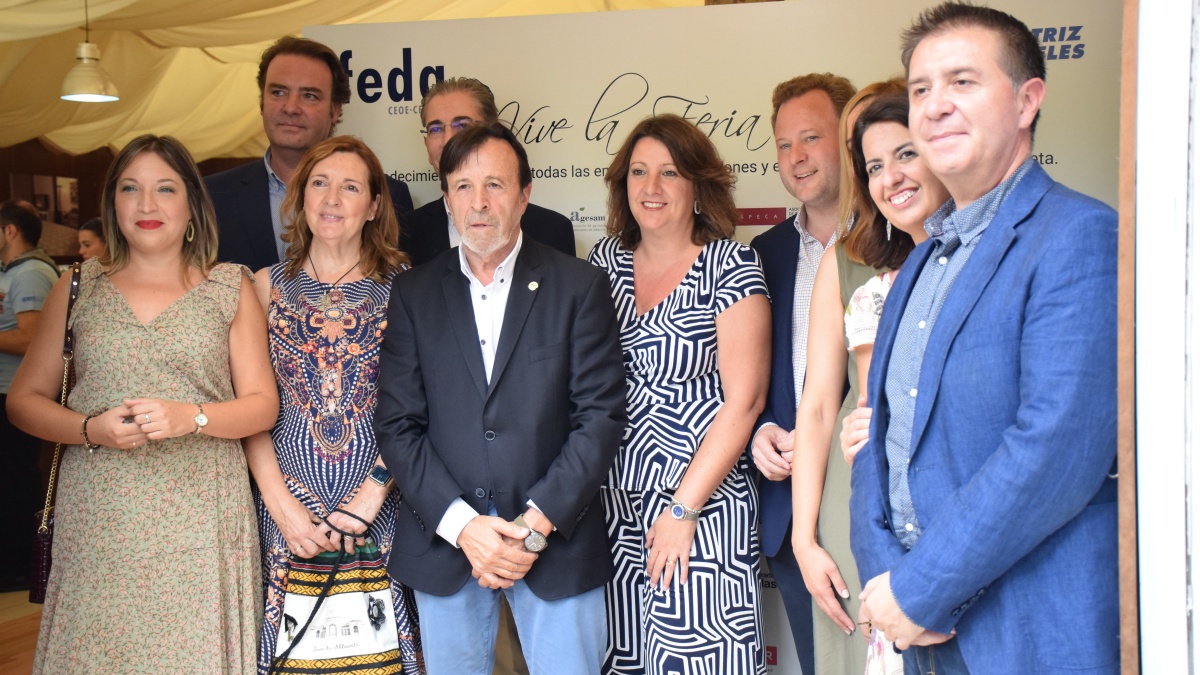 Encuentros con FEDA y CCOO en la Feria de Albacete / JCCM