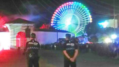 Policía Local en la Feria de Albacete - Foto de archivo