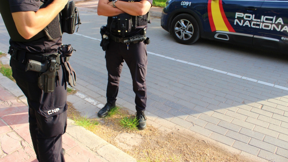 Policía Nacional - Albacete - Foto de archivo