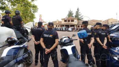 Policía Nacional en la Feria de Albacete