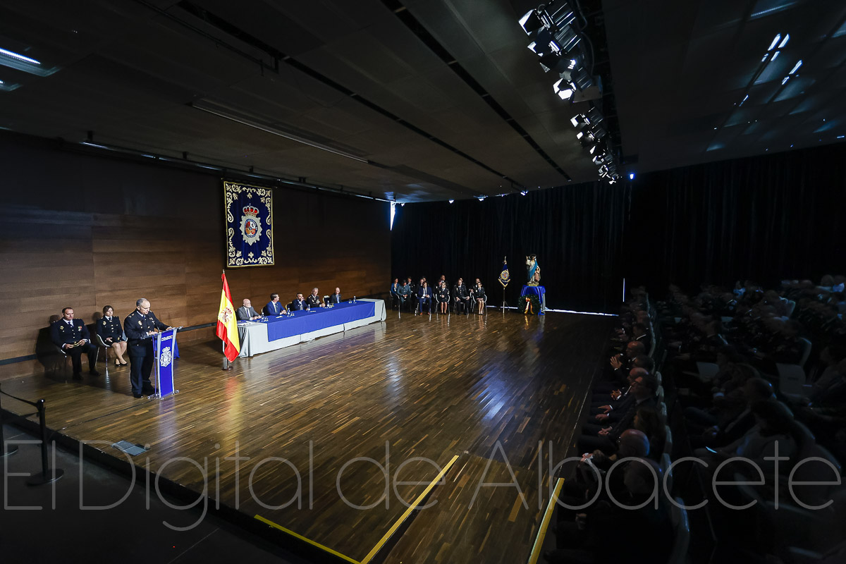 Acto institucional de la Policía Nacional en Albacete / Foto: Ángel Chacón