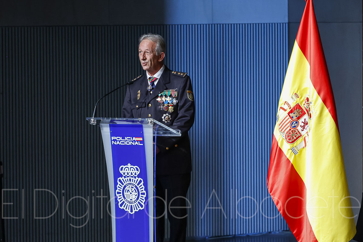Comisario Jefe de la Policía Nacional en Albacete, Antonio Bueno / Foto: Ángel Chacón