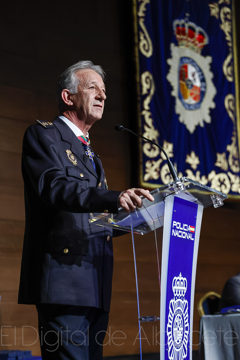 Comisario Jefe de la Policía Nacional en Albacete, Antonio Bueno / Foto: Ángel Chacón
