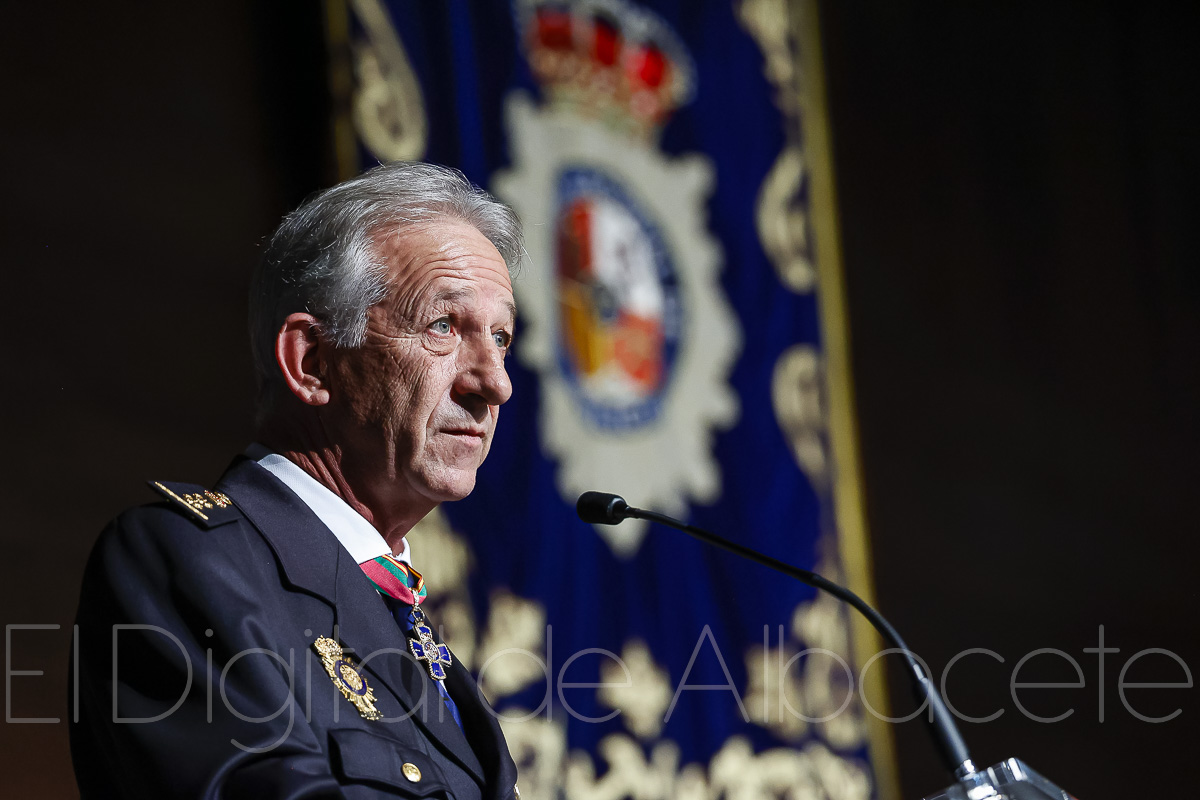Comisario Jefe de la Policía Nacional en Albacete, Antonio Bueno / Foto: Ángel Chacón