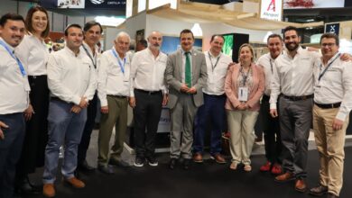 El consejero Martínez Arroyo, en la Feria ‘Fruit Attraction’ que se celebra en Madrid / JCCM