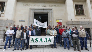 Agricultores de Albacete protestan ante la subida del precio de la luz / Foto: Ángel Chacón