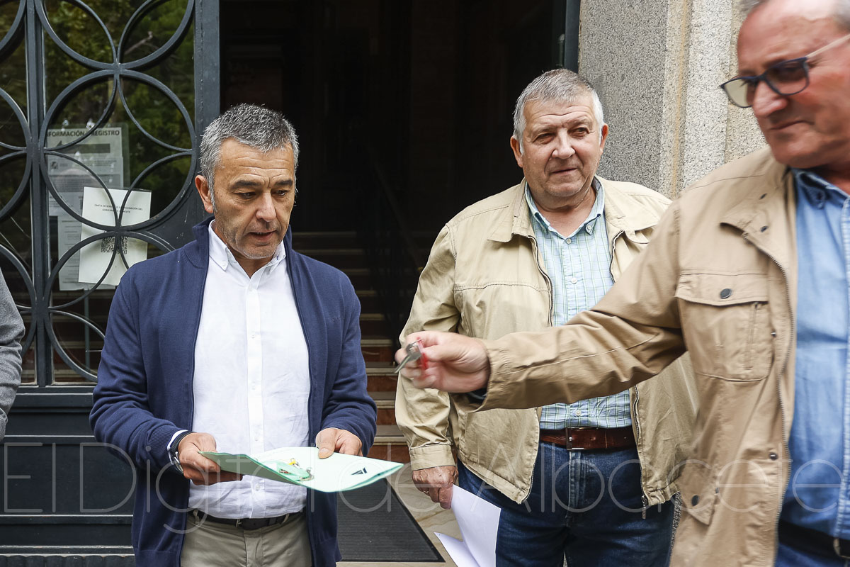 Agricultores de Albacete protestan ante la subida del precio de la luz / Foto: Ángel Chacón