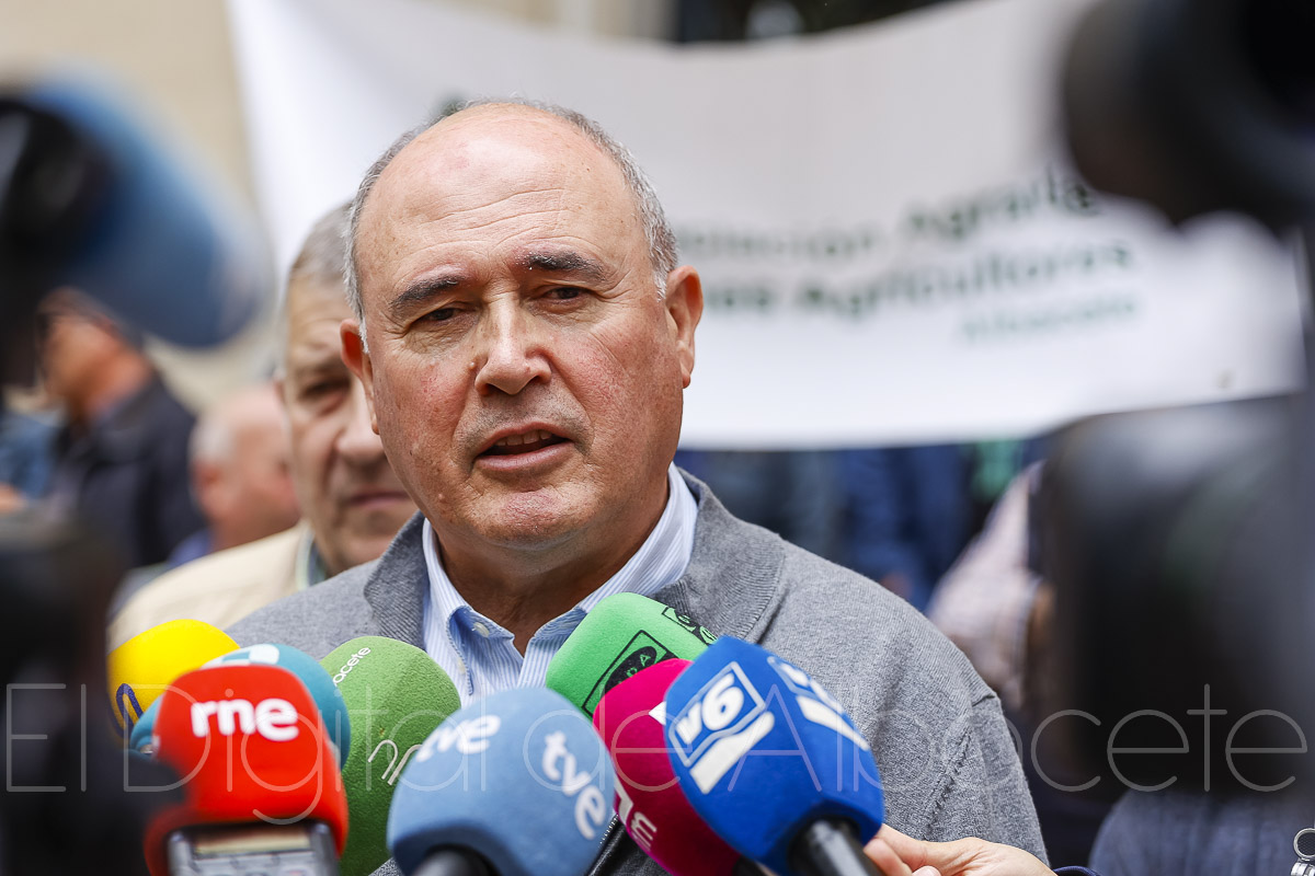Herminio Molina, presidente de la Junta Central de Regantes de la Mancha Oriental / Foto: Ángel Chacón