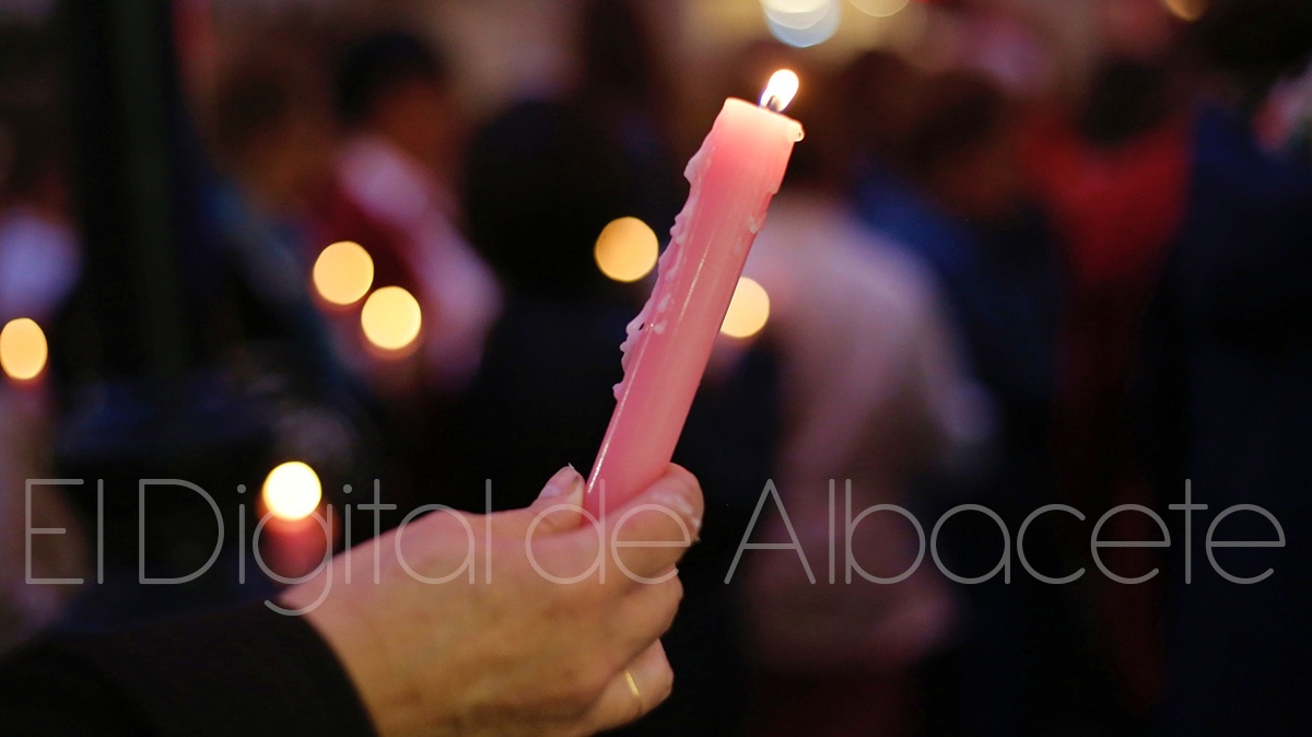 Marcha rosa en Albacete