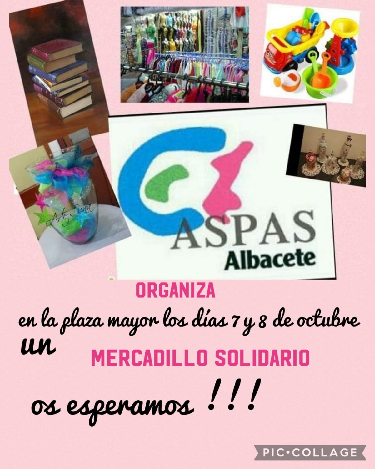 Rastrillo Solidario de ASPAS en Albacete / Foto: ASPAS