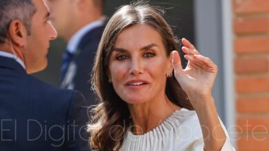 La Reina Letizia en una visita a Albacete - Foto de archivo - Ángel Chacón