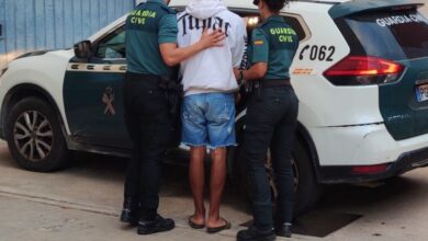 Detenido en Albacete - Guardia Civil - Foto de archivo