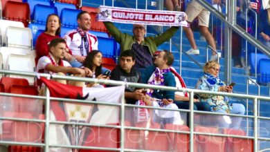 Afición del Albacete en Ipurúa