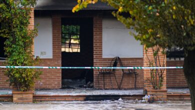 Casa donde vivía el asesino y su padre en Argamasilla de Calatrava (Ciudad Real / Castilla-La Mancha) FOTO: EFE/Jesús Monroy