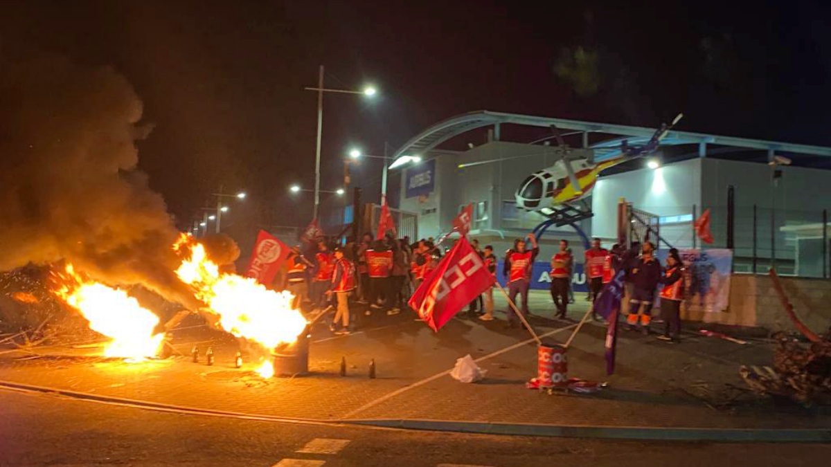Huelga Airbus Albacete - CCOO