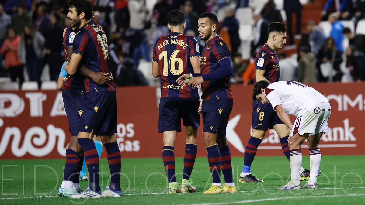 Derrota del Albacete por 2-3 ante el Levante