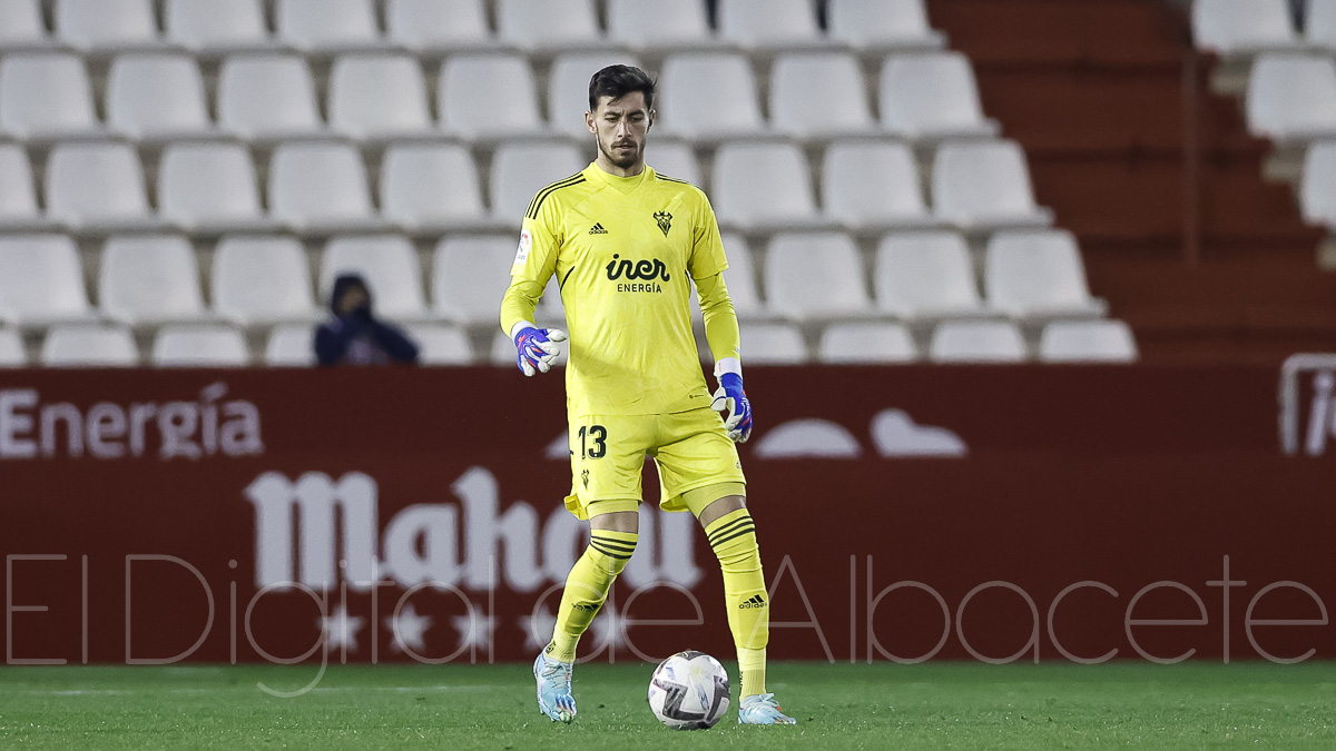 Altube, portero del Albacete Balompié