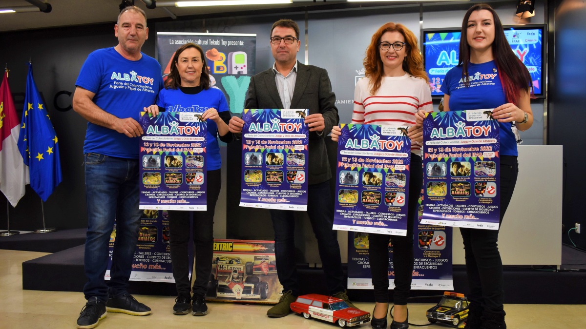 Presentada 'AlbaToy' en el Ayuntamiento de Albacete