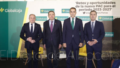 Acto de Globalcaja en Albacete con el Ministro de Agricultura
