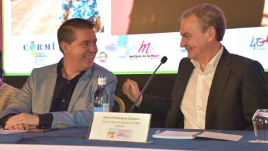 Cabañero y Zapatero en Albacete