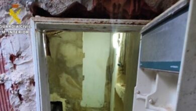 Zulo en Castilla-La Mancha / Foto: Guardia Civil