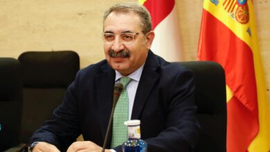 Fernández Sanz, consejero de Sanidad de Castilla-La Mancha / FOTO: Carmen Toldos - Cortes CLM