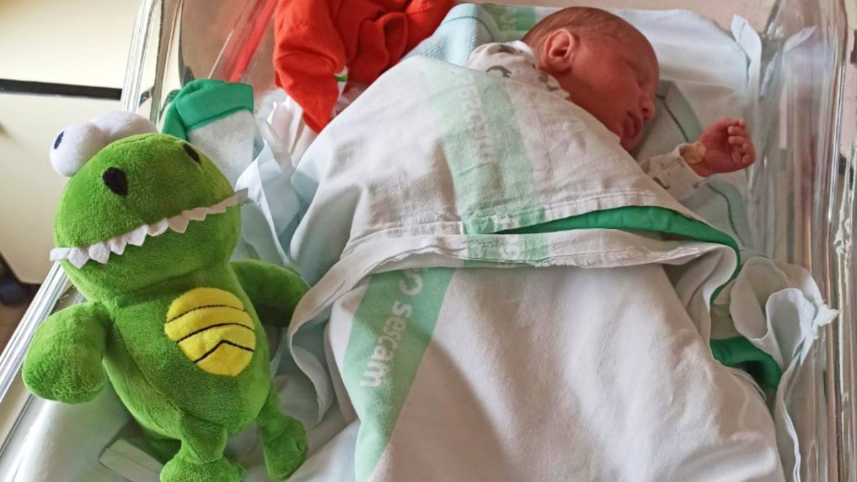 Thiago en el Hospital de Albacete - Foto: Guardia Civil