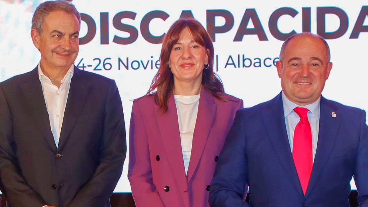 Emilio Sáez, Blanca Fernández y Rodríguez Zapatero