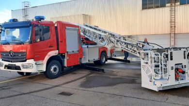 Nuevo vehículo para los bomberos de Albacete