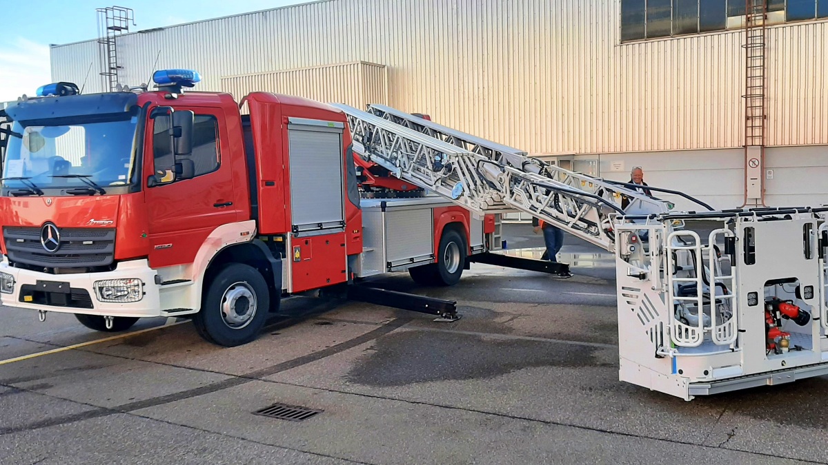 Nuevo vehículo para los bomberos de Albacete