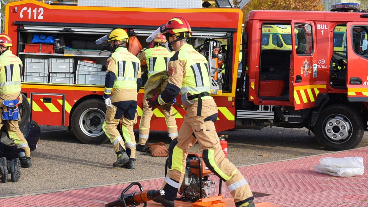 Bomberos - Foto de archivo - JCCM