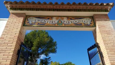 Cementerio de de Sant Pere de Ribes (Barcelona), donde está enterrado este vecino de Mahora (Albacete) - Foto: Fem Poble