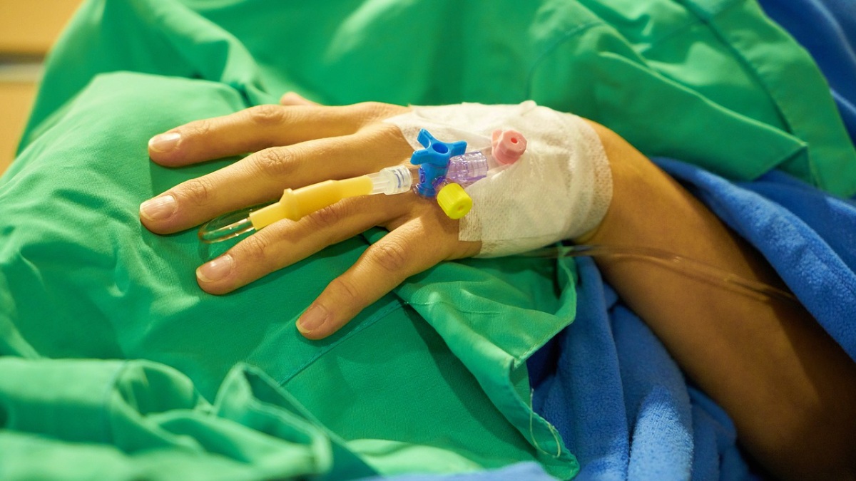 Paciente ingresada en un hospital - Foto de archivo - Pixabay