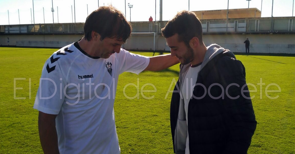 Morientes y Rovirola, ex jugadores del Albacete Balompié