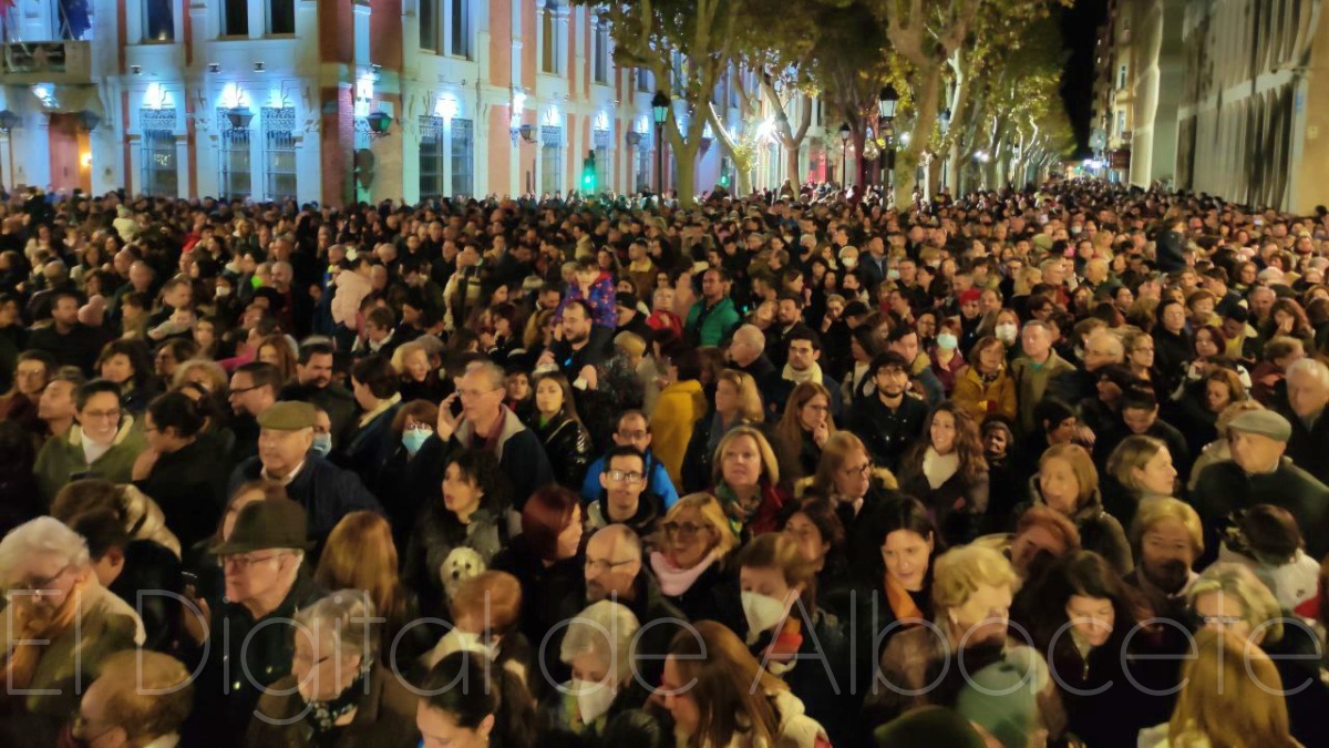 Encendido luces de Navidad en Albacete