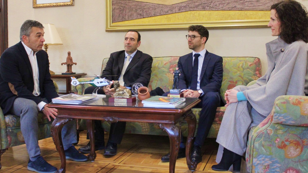 Recepción a la nueva directora del Aeropuerto de Albacete