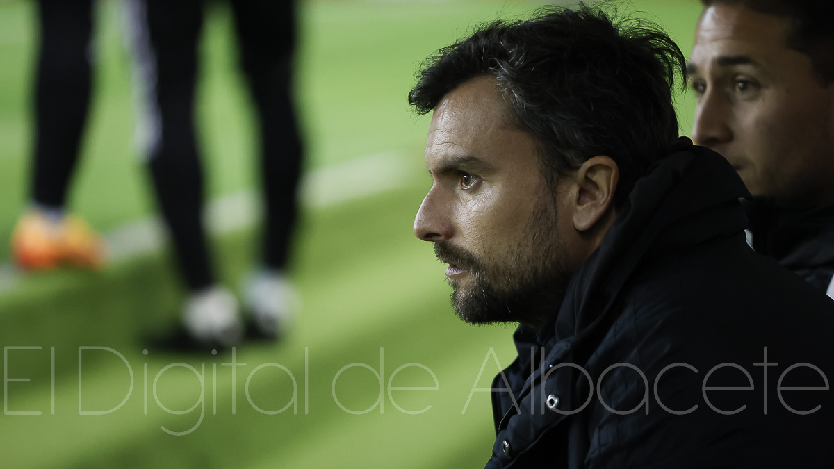 Rubén Albés, entrenador del Albacete