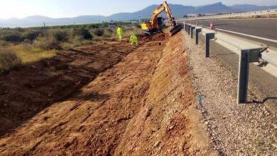 Revestimento de cunetas / Foto: MITMA / Albacete