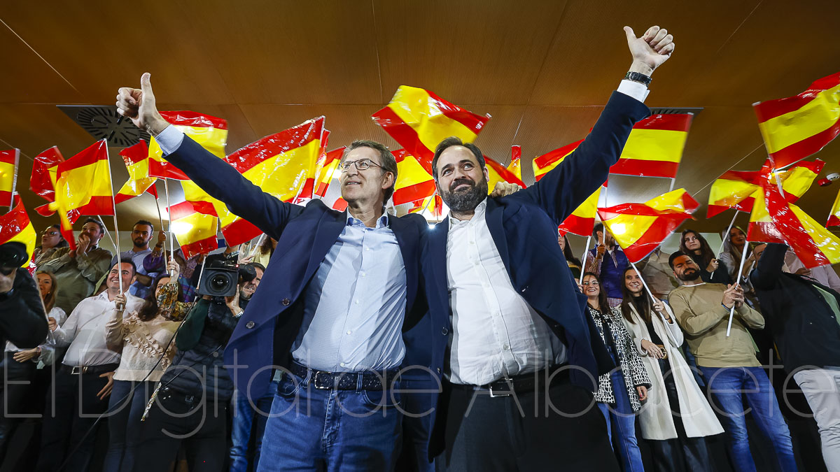 Feijóo y Núñez en Albacete