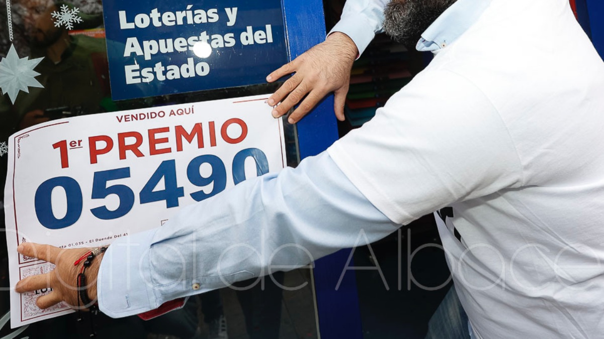 El Gordo visitó Albacete