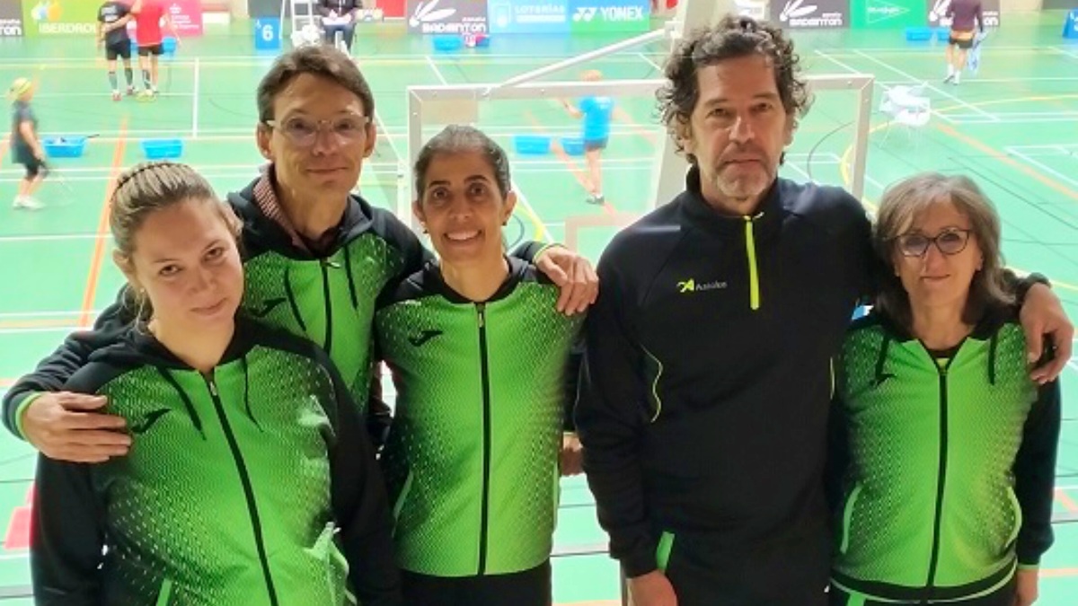 Jugadores del Club Bádminton Albacete