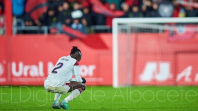 Djetei lamenta la derrota del Albacete en Anduva