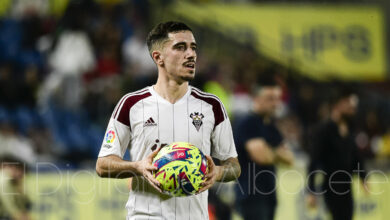 Julio Alonso, jugador del Albacete