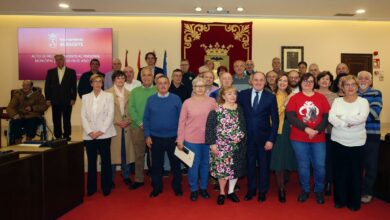 Homenaje a los empleados jubilados del Ayuntamiento de Albacete