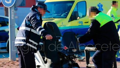 Foto de archivo de un accidente en Albacete