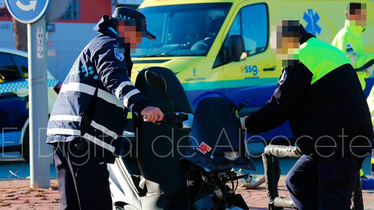 Foto de archivo de un accidente en Albacete