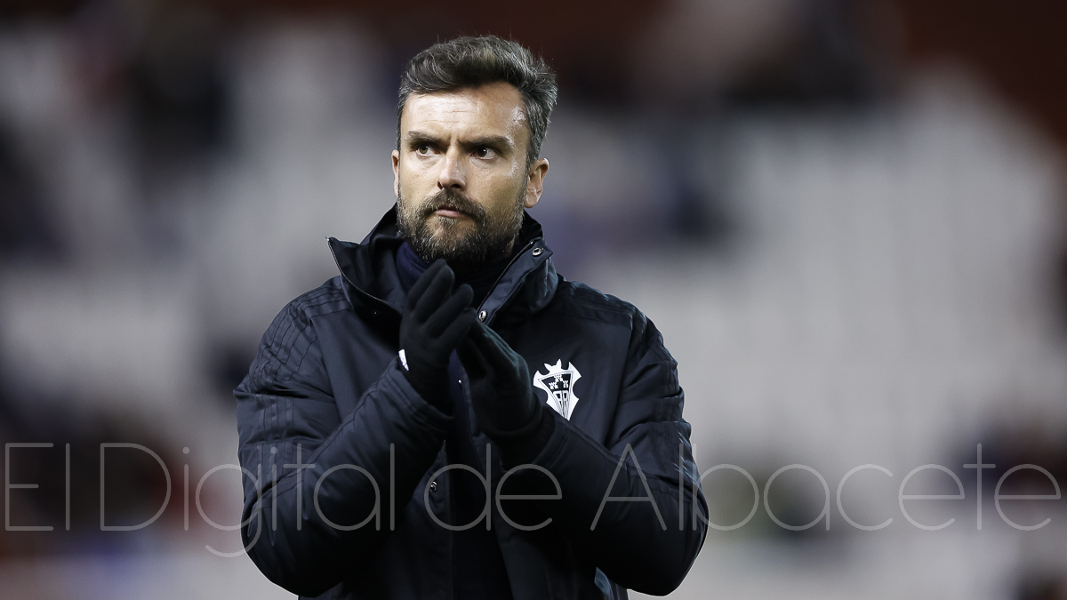 Rubén Albés, entrenador del Albacete