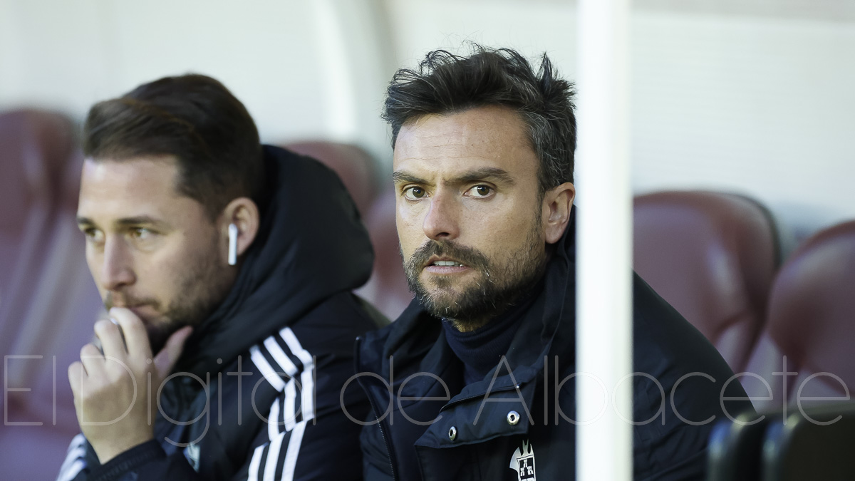 Rubén Albés, entrenador del Albacete